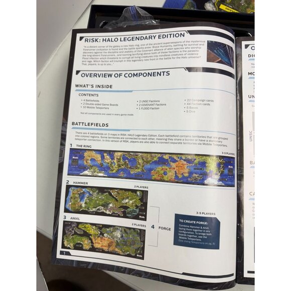 Risk Halo Legendary Edition Board Game - Picture 5 of 7